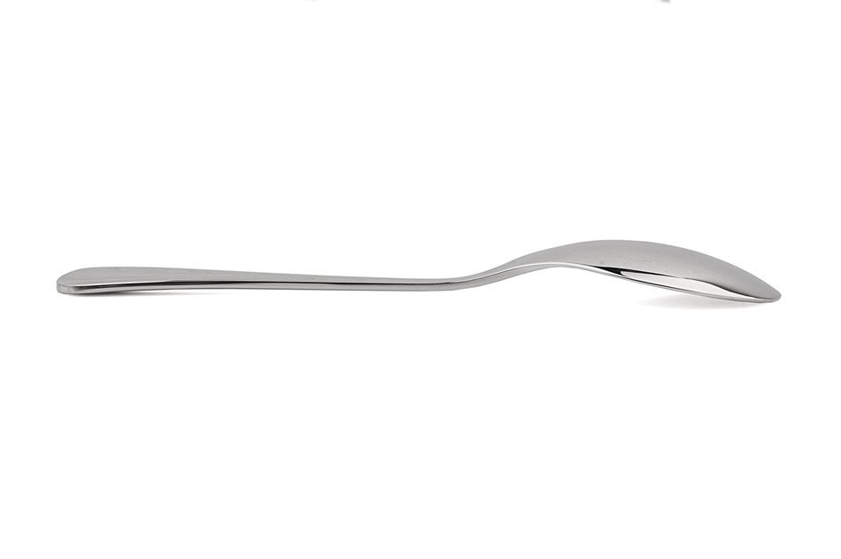 Worldex Table Dinner Spoon, 18/10 Stainless Steel French Coffee Spoons, Soup Spoons, Heavyweight, Set of 2 N13