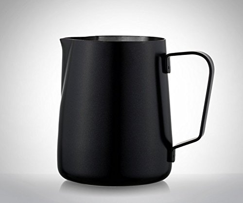 Luckly Shop 1234 Milk Pitcher Latte Art Milk Frothing Pitcher ffee Latte Art Cappuccino Stencils Plastic Plate... N2