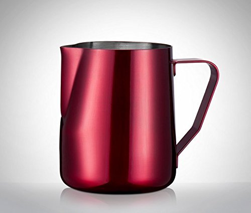Luckly Shop 1234 Milk Pitcher Latte Art Milk Frothing Pitcher ffee Latte Art Cappuccino Stencils Plastic Plate... N4