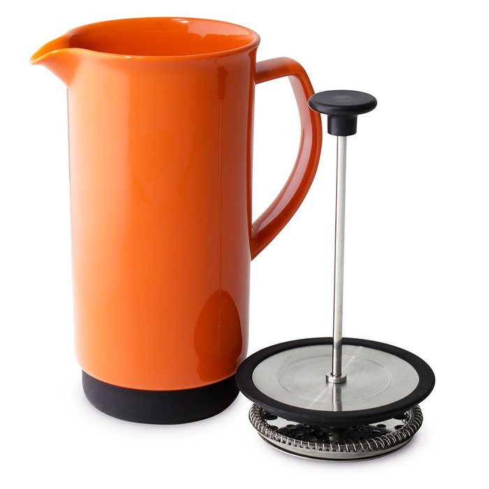 FORLIFE Cafe Style Coffee/Tea Press, 32-Ounce, Turquoise N6