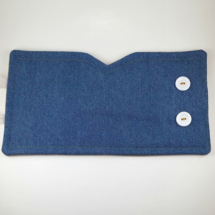 French Press Cozy, Denim, Insulated Cafetiere Cosy, 8 cup, Handmade N3