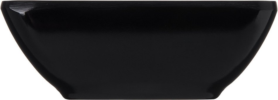 Carlisle 086003 Melamine Single Square Ramekin, 2-oz. Capacity, 2-3/4 x 2-3/4 x 1", Black (Case of 48) N3