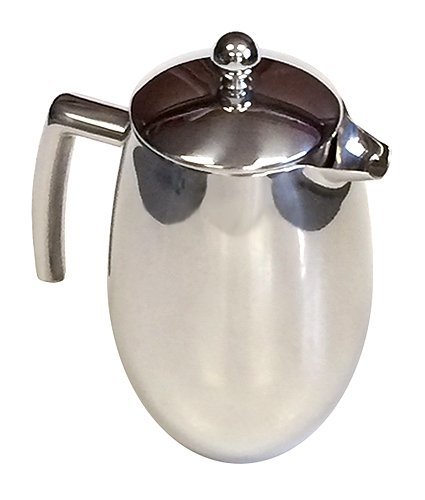 32 Oz. Venice Double Wall Stainless Steel Coffee Press by ZUCCOR N3