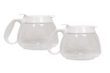 Cuisinart DCC-RC10W Coffeemaker 10 Cup Carafe with White Lid-2 Pack