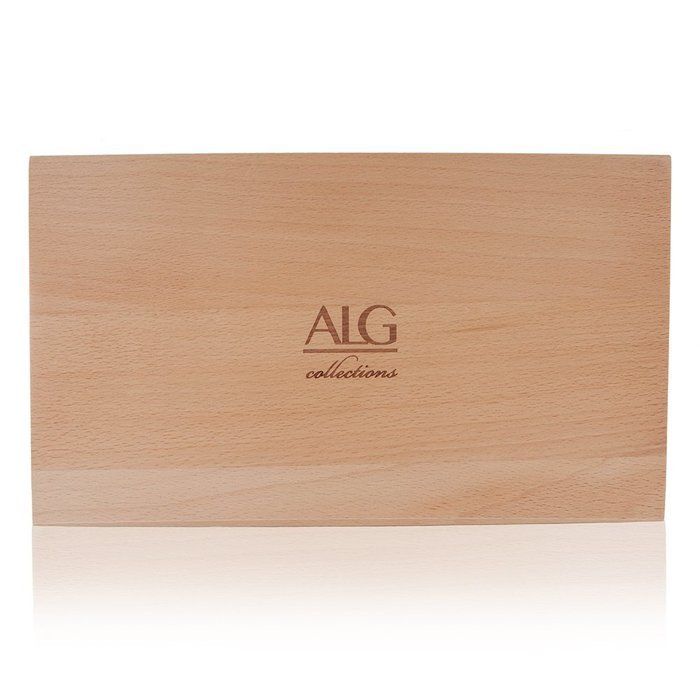 Wood Tea Box &ndash; Tea Bag Organizer &ndash; 8 Compartment Storage Chest with Clear Glass Lid & Front Hook &ndash; Caddy for Jewelry... N7