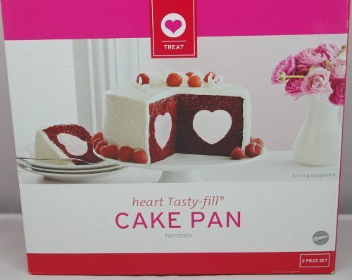 Wilton Heart Tasty-fill Cake Pan Nonstick