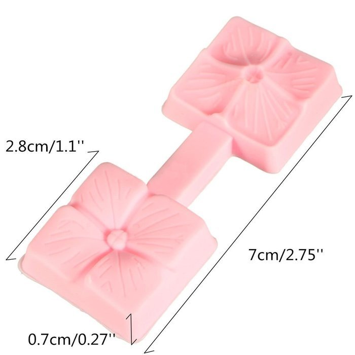 Square Flower / Silicone Butterfly Cake Fondant Decorating Baking Mold Mould DIY Sugar Craft * FREE SHIPPING * N3
