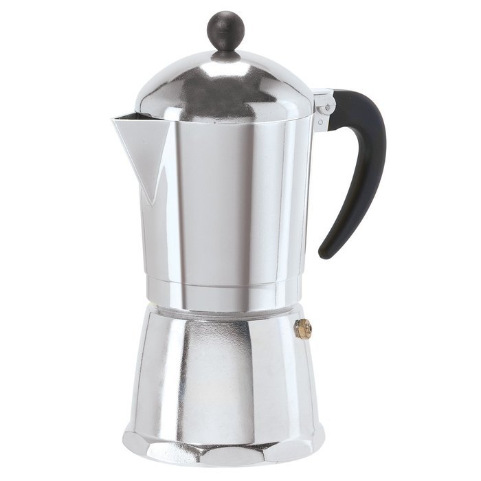 6 Cup Cast Aluminum Stovetop Espresso Maker (355 ML./12 Oz.)