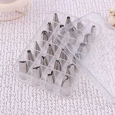 Y&XL&H Stainless Steel Icing Piping Nozzles Set of 24 Piece N3