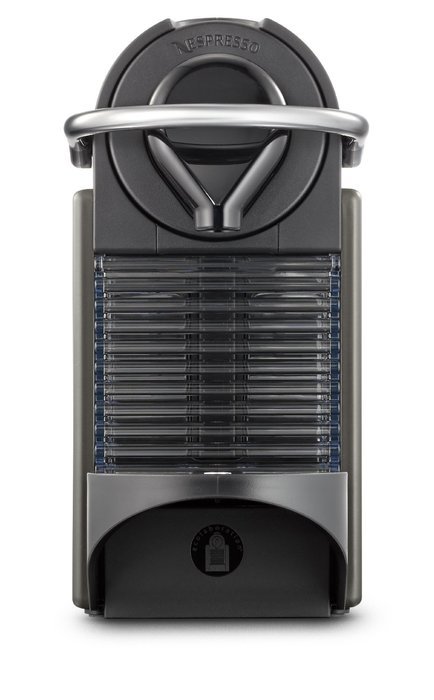 Nespresso Pixie Espresso Maker With Aeroccino Plus Milk Frother, Electric Titan N11
