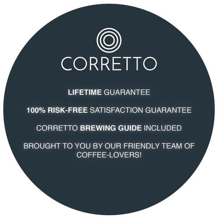3 Pro AeroPress Stainless Steel Filters by Corretto Coffee - FINE, ULTRA-FINE & MESH + Brewing Guide - Reusable... N5