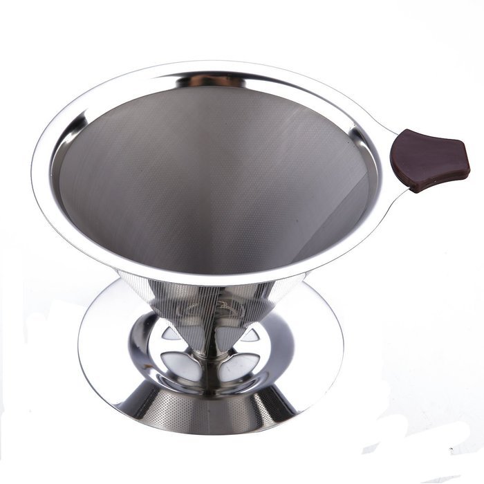 GoWorth Pour Over Coffee Dripper - Stainless Steel Reusable Coffee Filter Coffee Dripper and Single Cup Coffee... N3