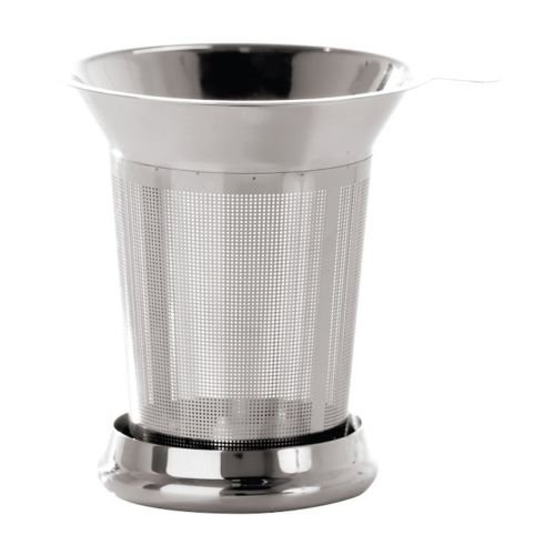 Frieling USA G2042 3.75" Easy Clean Tea Infuser with Removal Bottom, Large, Silver