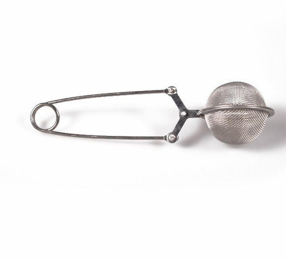 Dealglad Stainless Steel Herbal Spice Tea Leaf Infuser Strainer Filter Squeeze Spoon Snap Mesh Ball N4