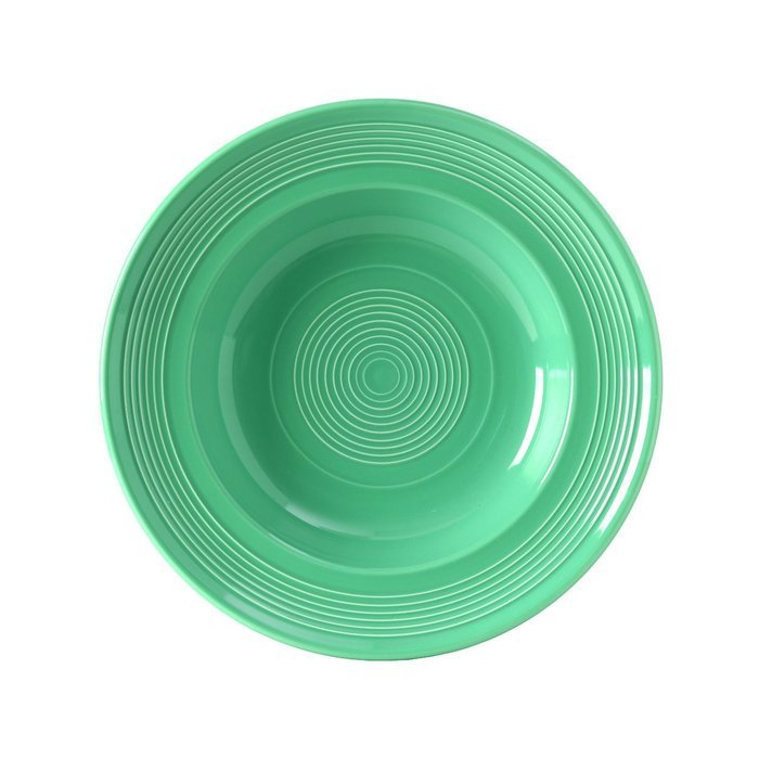 Tuxton Home Concentrix Bowl (Set of 4), 13 oz, Cayenne Red; Restaurant Grade Nonporous Virtrified China; Thermal... N84