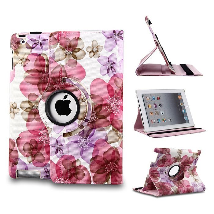 TOPCHANCES Modern Smart Cover Case for iPad 2 3 4 with Auto Sleep/Wake Function and 360 Degree Rotating Stand-... N24