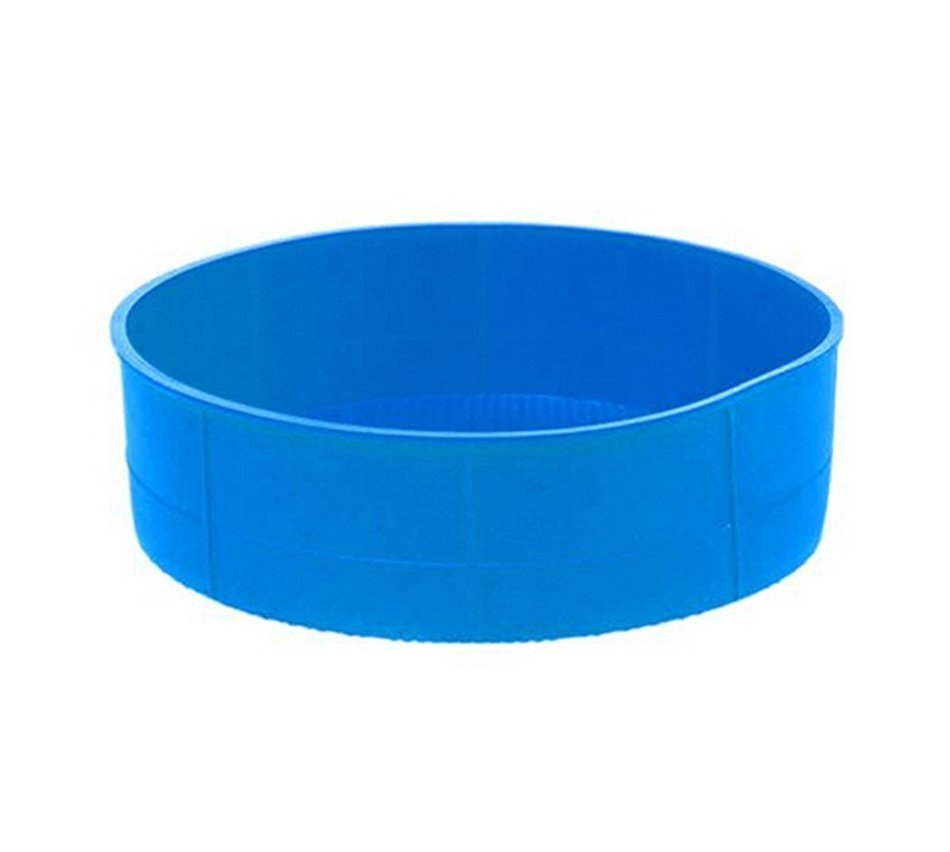 Yingwei Blue Round Silicone Cake Mold 7.5inch Cake Pans Pizza Dish Mold