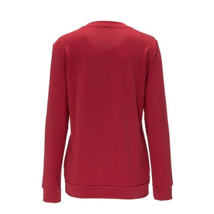 Xmas Pullover Shirt,Morecome Womens Christmas Printing Off Shoulder Sweatshirt (S, Red) N10