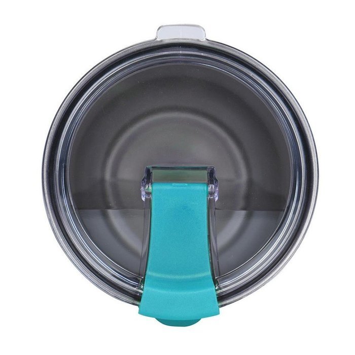 Morecome Spill And Splash Resistant Lid With Slider Closure For 30 Oz (Black) N7