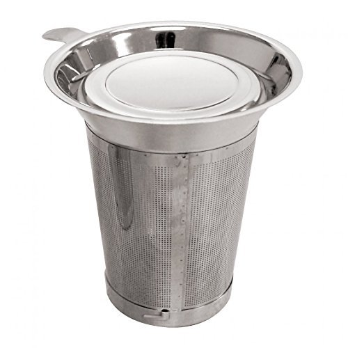 Frieling USA G2042 3.75" Easy Clean Tea Infuser with Removal Bottom, Large, Silver N3