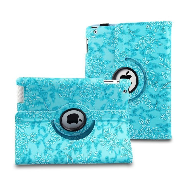 TOPCHANCES Modern Smart Cover Case for iPad 2 3 4 with Auto Sleep/Wake Function and 360 Degree Rotating Stand-... N37