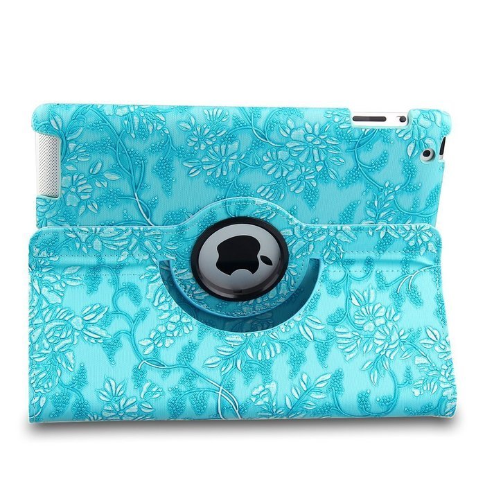 TOPCHANCES Modern Smart Cover Case for iPad 2 3 4 with Auto Sleep/Wake Function and 360 Degree Rotating Stand-... N38