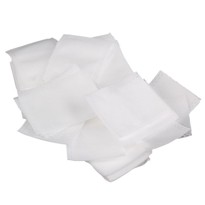 BQLZR Disposable String Drawstring Empty Seal Spice Herbal Filter Paper Herb Loose Tea Bags 5 x 7cm Pack of 100 N3
