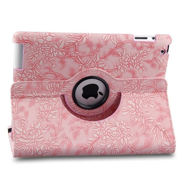 TOPCHANCES Modern Smart Cover Case for iPad 2 3 4 with Auto Sleep/Wake Function and 360 Degree Rotating Stand-... N45