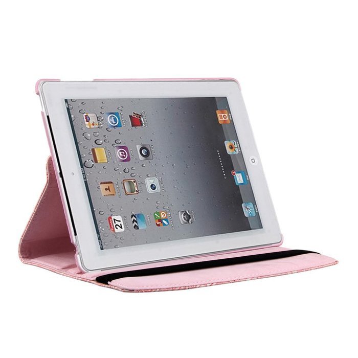 TOPCHANCES Modern Smart Cover Case for iPad 2 3 4 with Auto Sleep/Wake Function and 360 Degree Rotating Stand-... N46