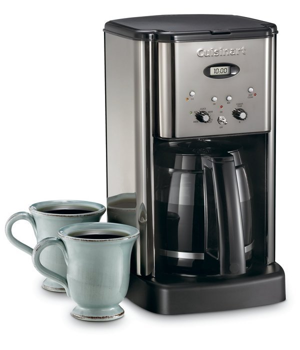 Cuisinart DCC-1200MR 12CUP Programmable Coffeemaker 12 Cup Metallic Red N3