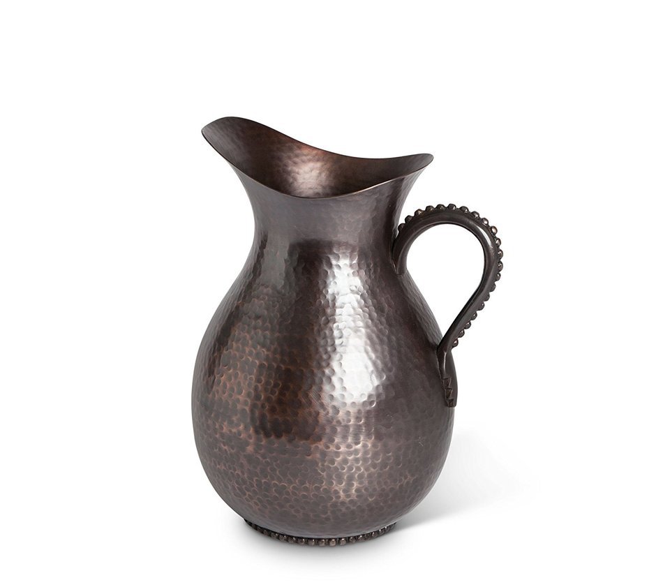 GG Collection Antique Copper Pitcher