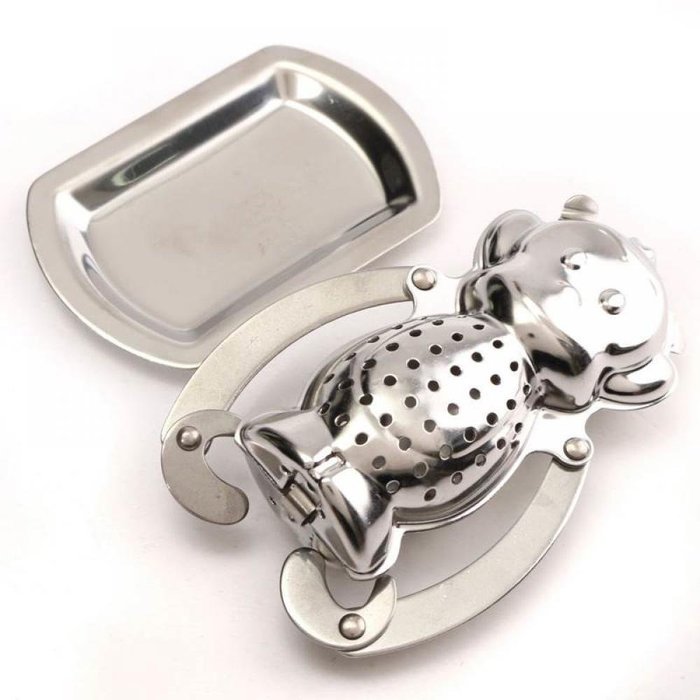 MAXGOODS Fine Monkey Tea Infuser Stainless Steel Strainer Filter N4