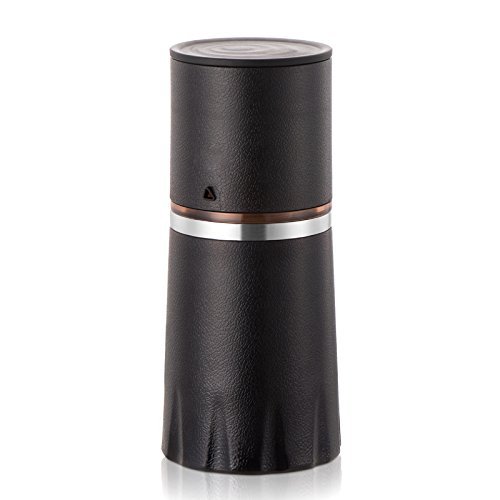 Portable Coffee Machine Bean Grinder Grind, Brew, Filter, Drink Integration (Red) N2