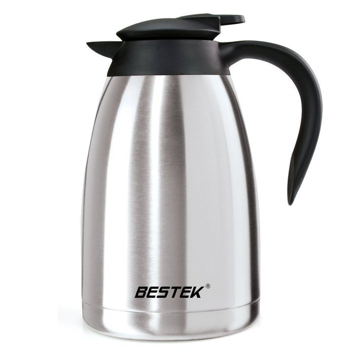 BESTEK 50-ounce Insulated Double Wall Stainless Steel Vacuum Thermal Carafe N3
