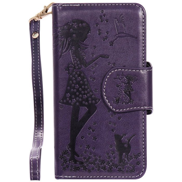 iPhone 7 Plus Case, iPhone 7 Plus Wallet Case,PHEZEN Cute Bear Don't Touch My Phone Design PU Leather Wallet Case... N44