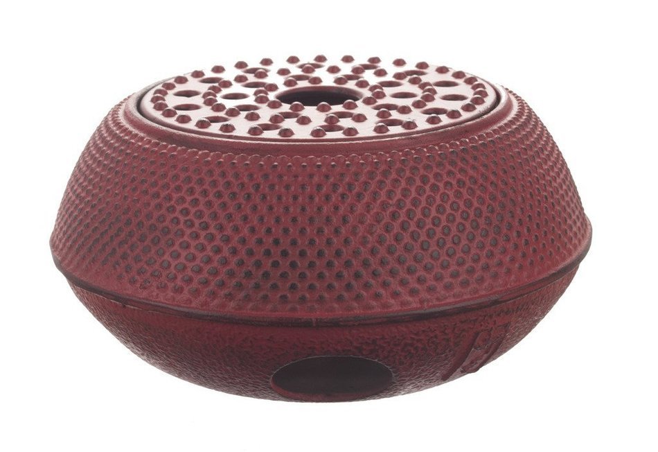 New Star International T-7048 Large Cast Iron Tetsubin Teapot Warmer Arr, Black