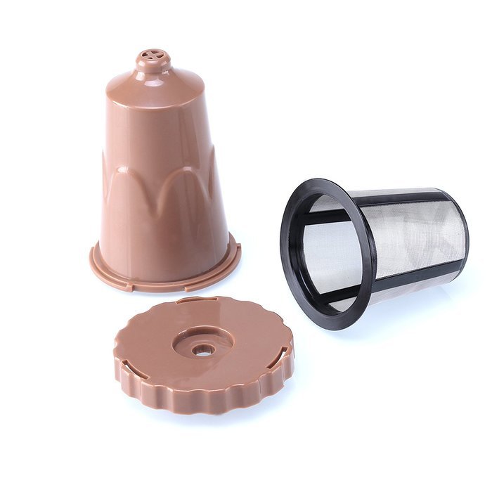 Lotus Petal SySrion-Cup, Upgrade My K-cup Style Reusable Coffee Filter for Keurig B30 B40 B50 B60 B70 K7 K75 Series... N2