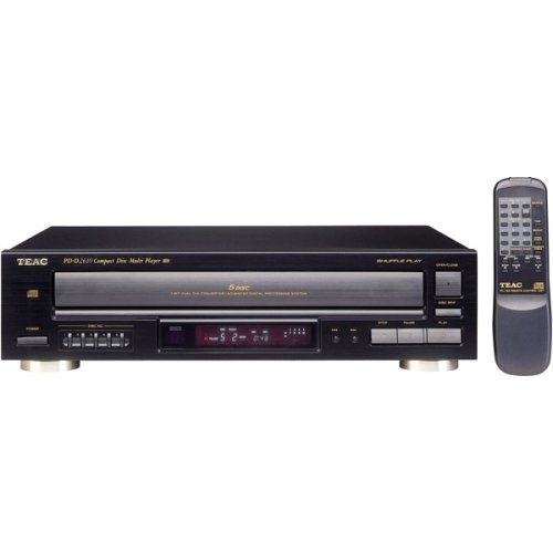 TEAC PD-D2610 5-CD Carousel Changer with MP3 CD Playback with Mini Tool Box (Fs)