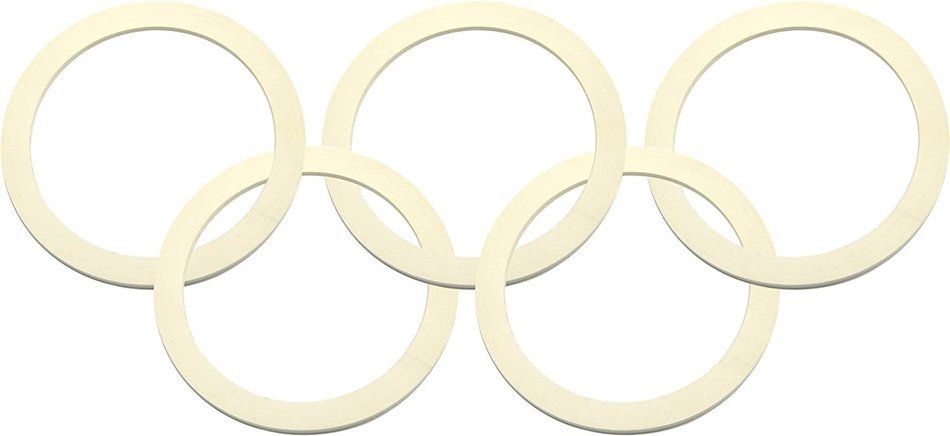 Bialetti: Gasket Replacement for 18-Cup Mokas (Pack of 5) [ Italian Import ]