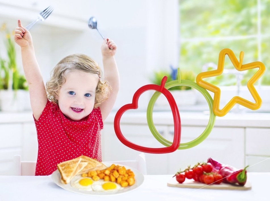 PAN 3 Piece Silicone Pancake Ring Set N4