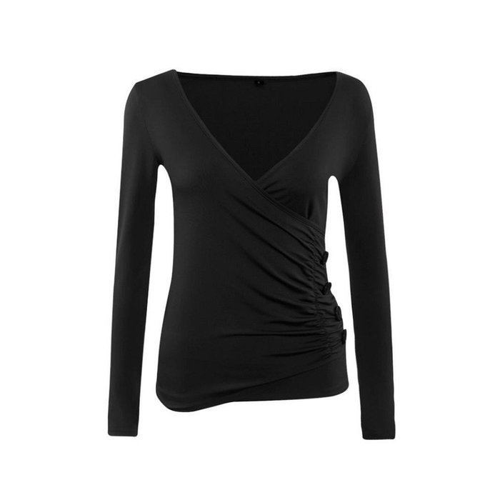 Casual Blouse,Morecome Women's Button Long Sleeve Casual Blouse Shirt Tops N6