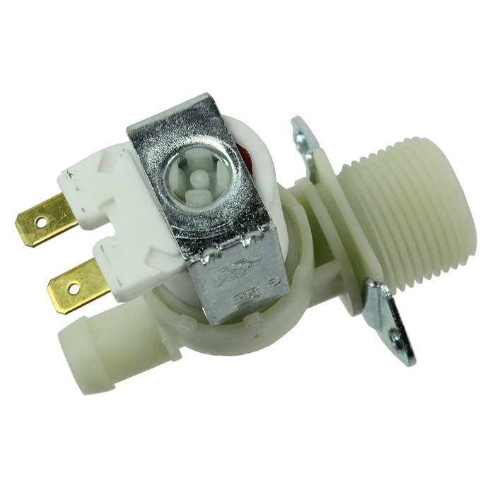 First4spares Solenoid Valve Electric Water Fill Single Inlet Unit For Beko Dishwashers (14mm, 180&Acirc;&ordm;) N2