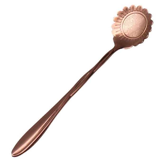Stainless Steel TablewareScoops, 10-pieces Creative Coffee Scoops Teaspoon Stirring Spoon Sugar Spoon (Cherry... N5