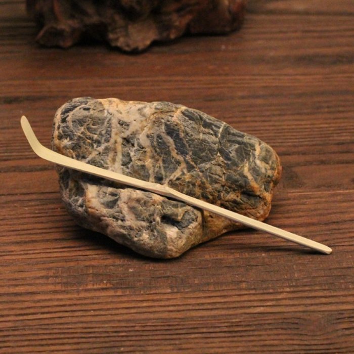 Bamboo Teaspoon Matcha Powder Scoop Teaware Tea Ceremony Accessory 2 Kinds - WHT Wood, 17.5x3x3cm N6