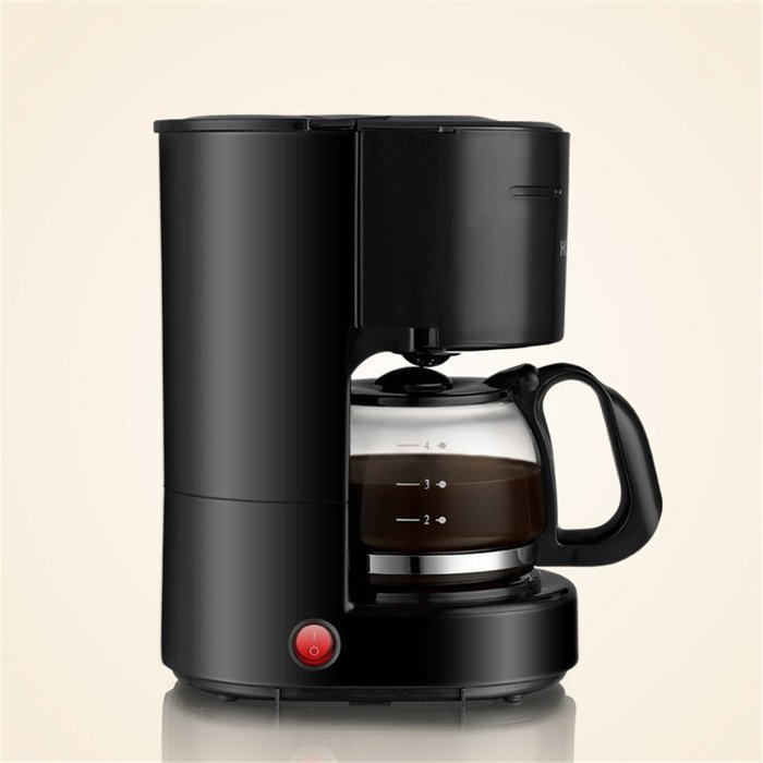 Royal- CM-306 American Style Fully Automatic Drip Coffee Machine Anti-dry Thermal Insulation Coffee Pot 0.65L N5