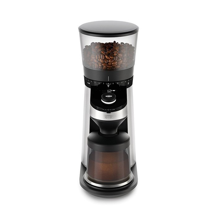 OXO On Conical Burr Coffee Grinder with Intelligent Dosing Scale N11