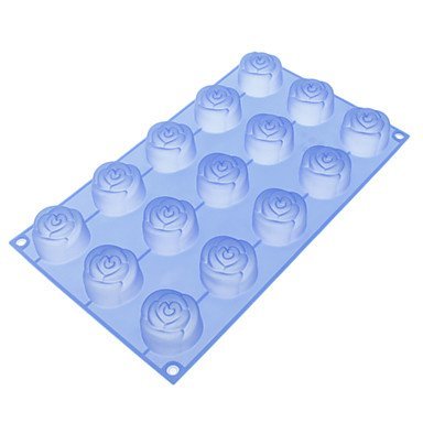 Sher Rose Shaped Silicone Cake Biscuit Mould N2