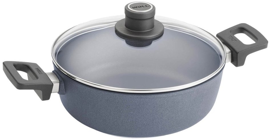 Woll Diamond Plus/Diamond Lite Induction Oval Roaster with Lid, 6.3 Quart N2
