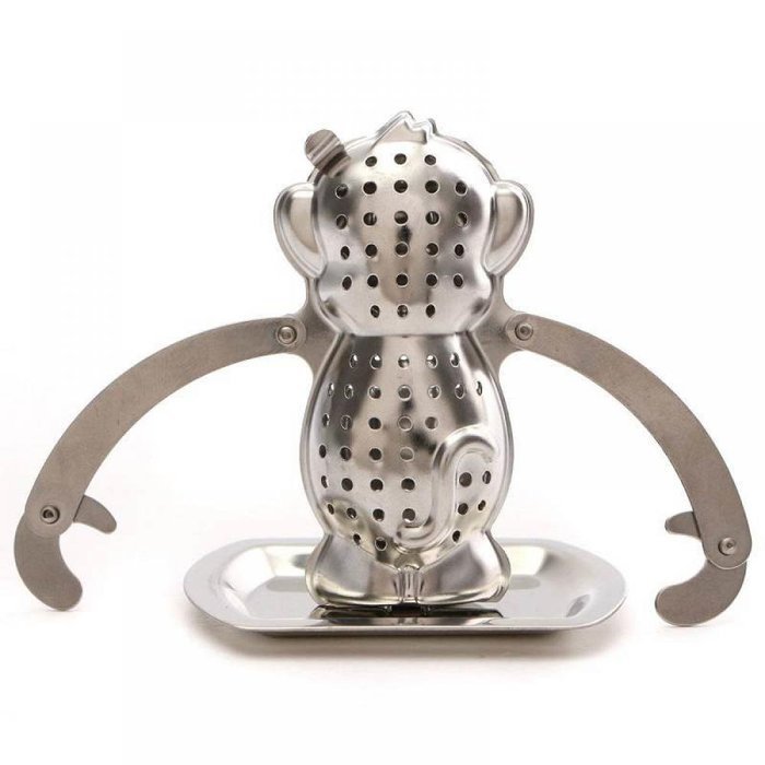 MAXGOODS Fine Monkey Tea Infuser Stainless Steel Strainer Filter N6