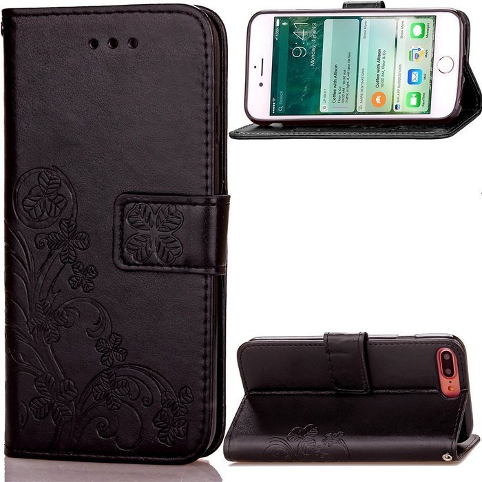 iPhone 7 Plus Case, iPhone 7 Plus Wallet Case,PHEZEN Cute Bear Don't Touch My Phone Design PU Leather Wallet Case... N58